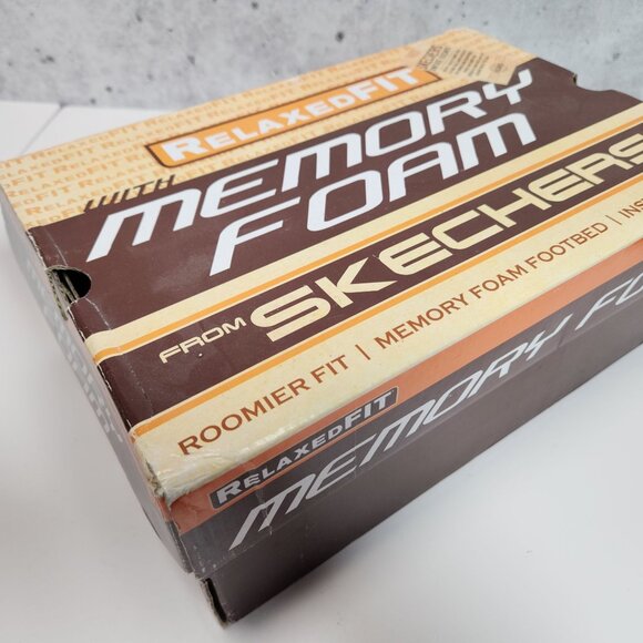 Skechers Landon Stellar Shoes Relaxed Fit Memory Foam Slip-On Mens 8 - Picture 3 of 16